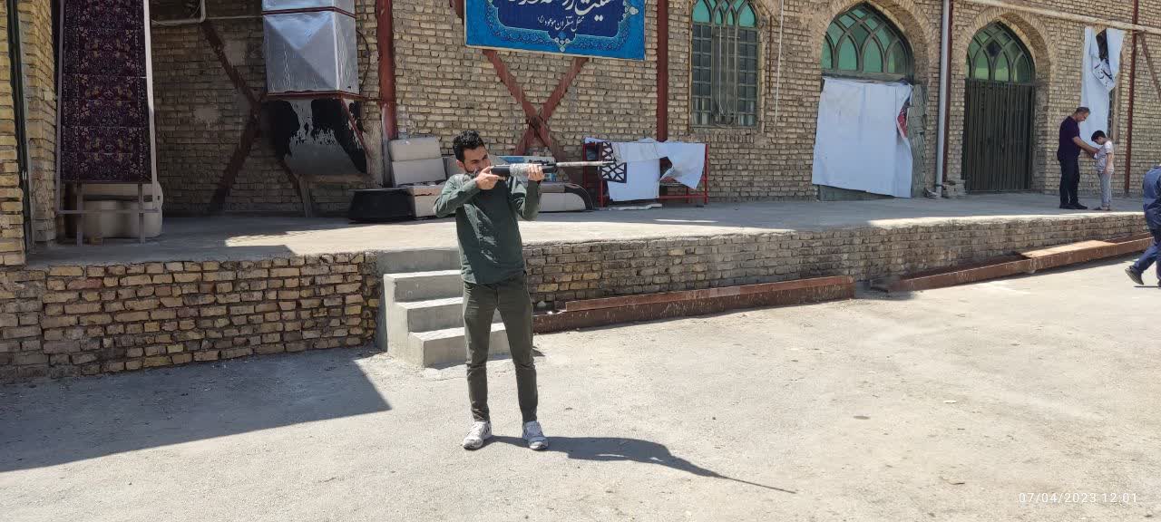 برگزاري جنگ شاد کريمانه در مسجد الزهرا(س) سمنان