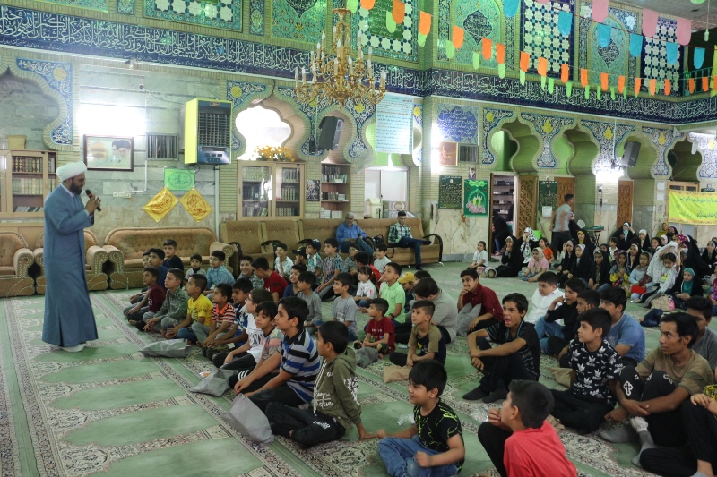 جشن بزرگ «مهموني غدير» در مسجد النبي(ص)جهاديه سمنان